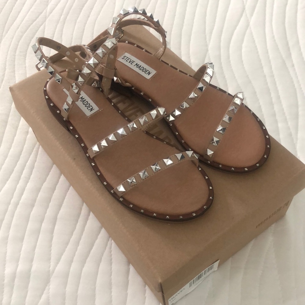 Tan sandals